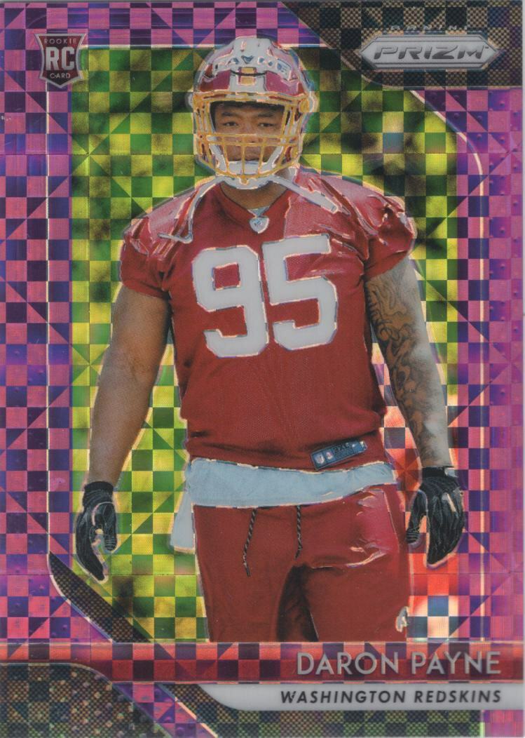 2018 Panini Prizm Daron Payne Purple Power Prizm /49