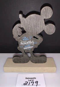 Hallmark Mickey Mouse Dream Sign Si Puedes Sonarlo Puedes Hacerlo - Picture 1 of 6