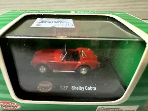 Modellino Power Minis Shelby Cobra 1/87 rosso - Foto 1 di 9