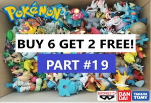 PART #19 GET 2 FREE FIGURES! Official Pokemon Center Tomy Nintendo Bandai - Picture 1 of 474