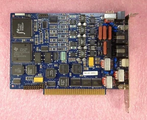 RHETOREX INC 432 RDSP-M5 4 PORT ANALOG ISA VOICEMAIL CARD 50-05-008V 40-08-008E - Picture 1 of 6