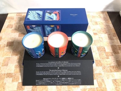 Diptyque Paris Scented Candle Gift Set 70g x3 Limited Edition Luxury Fragrance - Image 1 of 3