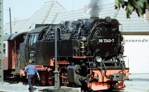 2 diapositive originali 99 7240 DR/Gernrode 1986 - Foto 1 di 2