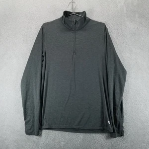 Chaqueta Vuori Para Hombre M Gris Media Cremallera Facilidad Rendimiento Manga Larga Elástica Pullover - Imagen 1 de 7