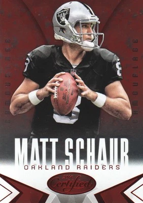 2014 Certified Camo Red #69 Matt Schaub - FB - Image 1 of 2