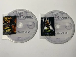 WWE Tagged Classics Summerslam 2000 & 2001 DVD Set WWF Wrestling Discs Only - Picture 1 of 3