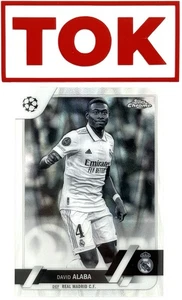 DAVID ALABA Topps Cromo 22-23 Blanco y Negro Ray Wave Refractor REAL MADRID - Imagen 1 de 2