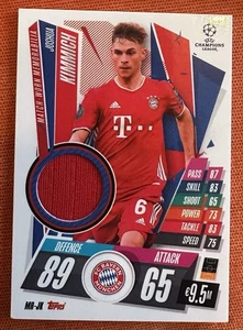 Match Attax Champion League 2020/21 Extra Match-Worn Memorabilia JOSHUA KIMMICH - Bild 1 von 2