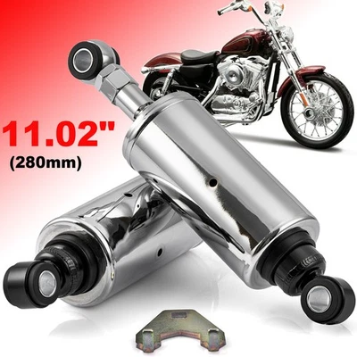 Adjustable Shocks For Harley Softail Heritage Springer 1989-1999 Bad Boy Fat-Boy — 第 1/4 张图片