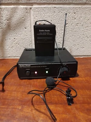Radio Shack Wireless Microphone System 49MHz MODEL 32-1221B No Box Original A3 - Image 1 of 4