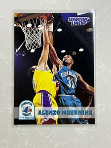1993-94 Starting Lineup Alonzo Mourning #510787 RARE NBA Hoops Charlotte Hornets - Picture 1 of 2