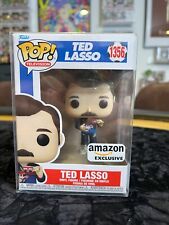 Funko POP! Ted Lasso - Ted Lasso With Tea - Amazon Excl. - #1356  With Protector