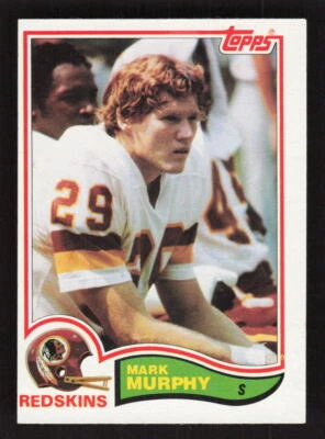 1982 Topps #517 Mark Murphy Washington Redskins - Image 1 of 2