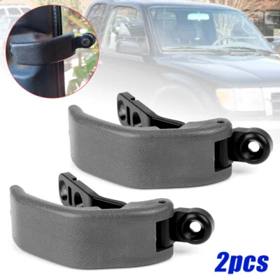 2x Cerradura de pestillo de ventana trasera Quatar gris para Toyota Hilux 88-97 Tacoma T100 89-2000 Foto 1 de 4