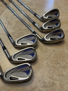 Dunlop Force SST Iron Set 4-7, 9, PW Powerpoint Tour Mid-Firm Steel RH 6 Clubs - Picture 1 of 8