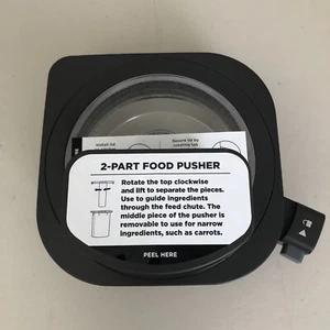 Ninja Foodi Licuadora Alimentación Canal Tapa 2 Piezas Empujador SS400 SS400C CO401B Repuesto - Imagen 1 de 17