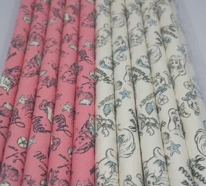 【Paper straws】The Little Mermaid 12 packs of 20 pieces, 240 pieces in total - Picture 1 of 2