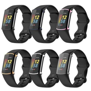 Shell Screen Protector Case Cover Protective TPU For Fitbit Charge 5 - Zdjęcie 1 z 18