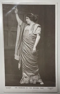 WINTERS TALE COLLECTION UNA RASHLEIGH as PAULINA VINTAGE GUTTENBERG POSTCARD - Picture 1 of 2