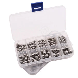 1mm-10mm High Precision Bearing Balls Smooth Ball Box Set - 304 Stainless Steel - Picture 1 of 10