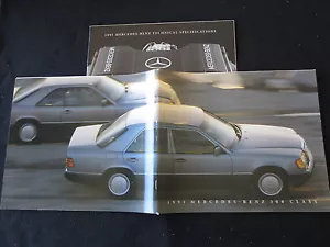 1991 Mercedes 300-class Big Catalog 300E E 300D D 300CE CE 300TD 4Matic Brochure - Picture 1 of 8