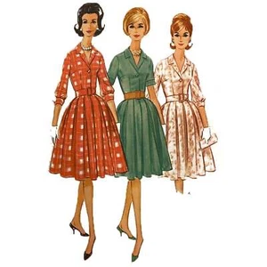 Vintage 1960s Pattern – Shirtwaister Dress - Bust=38” (96.5cm) - Bild 1 von 2