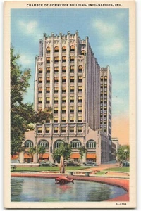 Chamber Of Commerce Building, Indianapolis, Indiana VTG Postcard SK2. - Picture 1 of 2