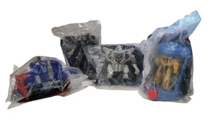 Lote de (4) juguetes Transfomers Burger King 2007 - Optimus Prime, Starscream... Etc. - Imagen 1 de 2