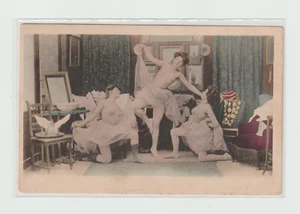CPA Femmes nues . Erotique . Ballerines - Bild 1 von 2