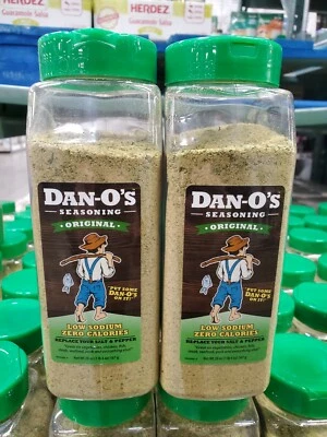 Condimento Dan-O's original, bajo en sodio cero calorías, 20 onzas (paquete de 2) Foto 1 de 4