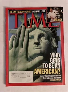 2006 April 10 TIME Magazine, Who Gets To Be An American? (CP200) - Picture 1 of 3