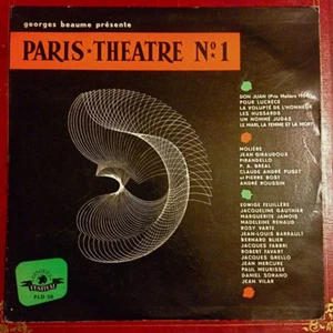 PARIS-THEATRE N° 1 JEAN VILAR - RARE 33 LP - FESTIVAL FLD 52 - 1956. - Picture 1 of 7