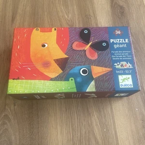 Djeco Puzzle Geant - Animal Parade - 36 Pieces - Over 1 m long - Picture 1 of 4