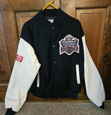 Nuevo Abrigo Super Bowl XXVII Talla XL 1993 Chaqueta Vaqueros Vs Bills Foto 1 de 4