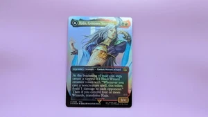 MTG Kuja, Genome Sorcerer Final Fantasy Rare Borderless FOIL HOLO - Bild 1 von 4