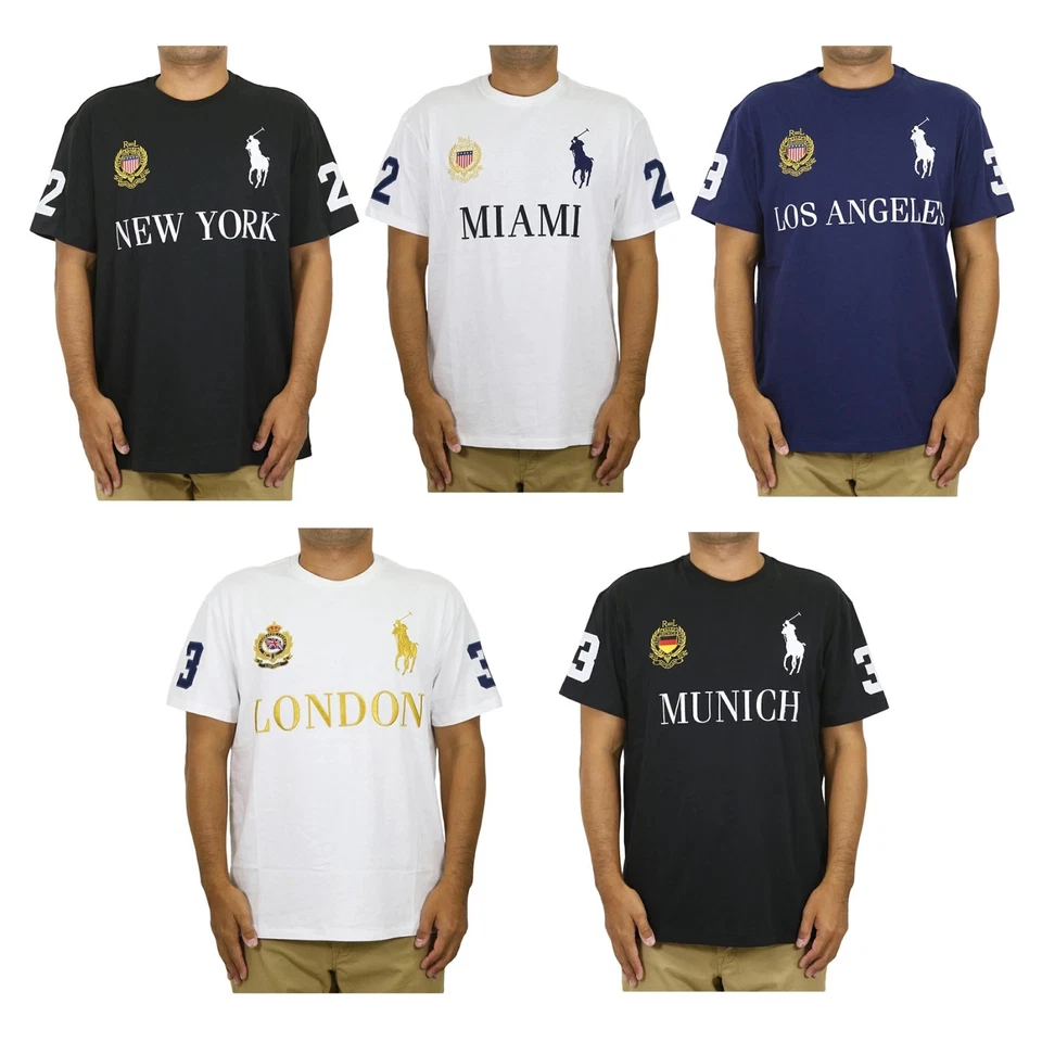 Camiseta Polo Ralph Lauren Manga Corta Calce Clásico Big Pony City - 5 opciones Foto 1 de 1