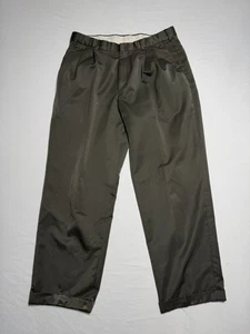 Savane Mikrofaser Anzughose Plissee dunkelgrau Herren Hose Größe 34x30 - Bild 1 von 7