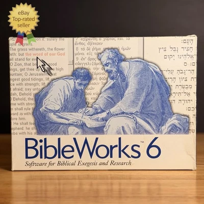 RARE BibleWorks 6 Software Windows CD for Biblical Exegesis Research - TESTED - Image 1 of 4