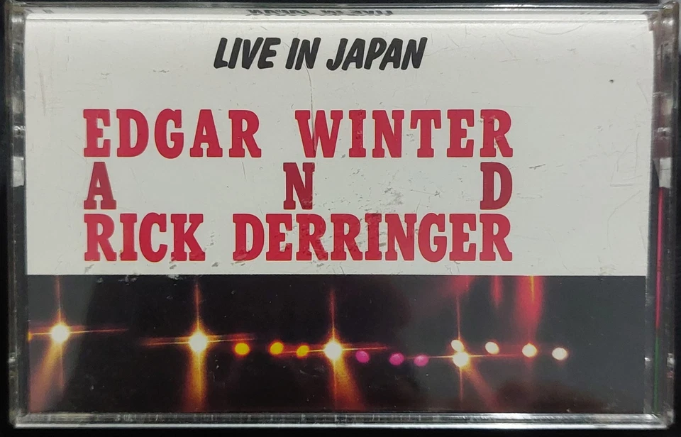 Edgar Winter & Rick Derringer - Live In Japan 1990 US Cypress Records ~ D471352 - Image 1 of 4
