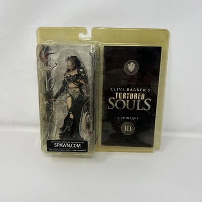 McFarlane Clive Barker's Tortured Souls Lucidique Action Figure New Box Damage - Image 1 of 4