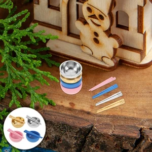 4 Set Dollhouse Mini Tableware DIY Decor Accessories Kitchen for - Picture 1 of 12