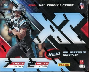 2020 PANINI XR HOBBY SEALED FOOTBALL BOX 2 PACKS, 7 CARDS PER BOX - Bild 1 von 2