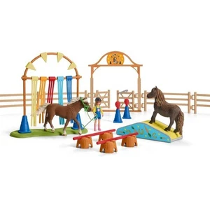 SCHLEICH Pony Agility Training - 42481 - FARM TOY / ANIMAL - Picture 1 of 11