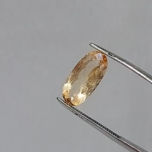 2.40 Carat Natural Cut Orange Color Topaz Loose Gemstone From Pakistan - Picture 1 of 17