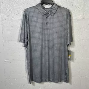 Pga Tour Herren Poloshirt Karo Print Kurzarm Performance Tradewinds XL - Bild 1 von 9