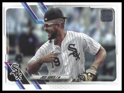 Jose Abreu 2021 Topps Cap backwards #331b Chicago White Sox - Image 1 of 2