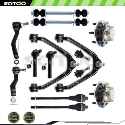 For 2000-2006 Chevrolet Suburban 1500 Front Control Arm Ball Joint Tie Rod End - Image 1 of 4