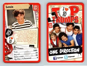 Louis - One Direction The Journey So Far 1D Top Trumps Card - Picture 1 of 1