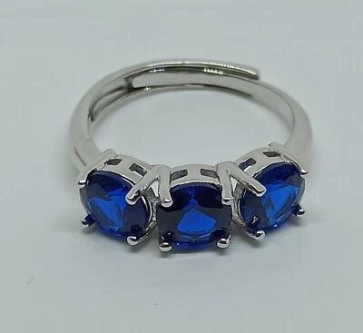 ANELLO IN ARGENTO 925 TRILOGY 6 MM ZIRCONI COLORATI (AMFA0188...) - Immagine 1 di 4