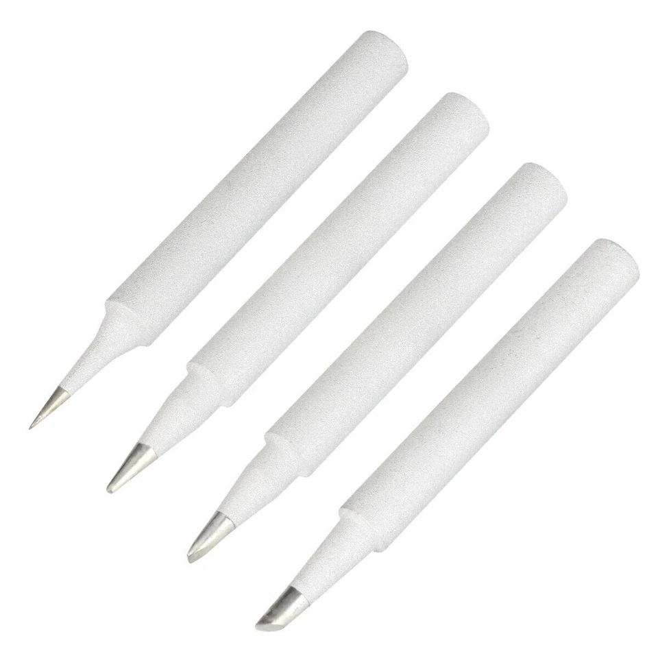 TE.E 4er Set Ersatz Löt-Spitze Ø6mm für Lötstation Digi-931 Digi-937 ZD 937 & andere